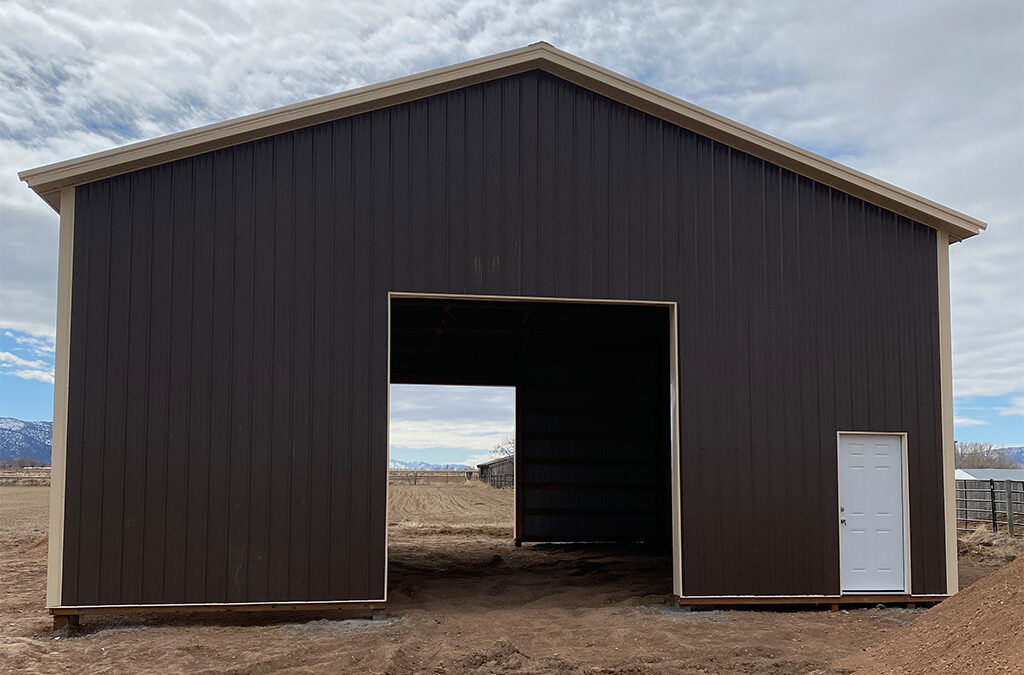 Brown Pole Barn