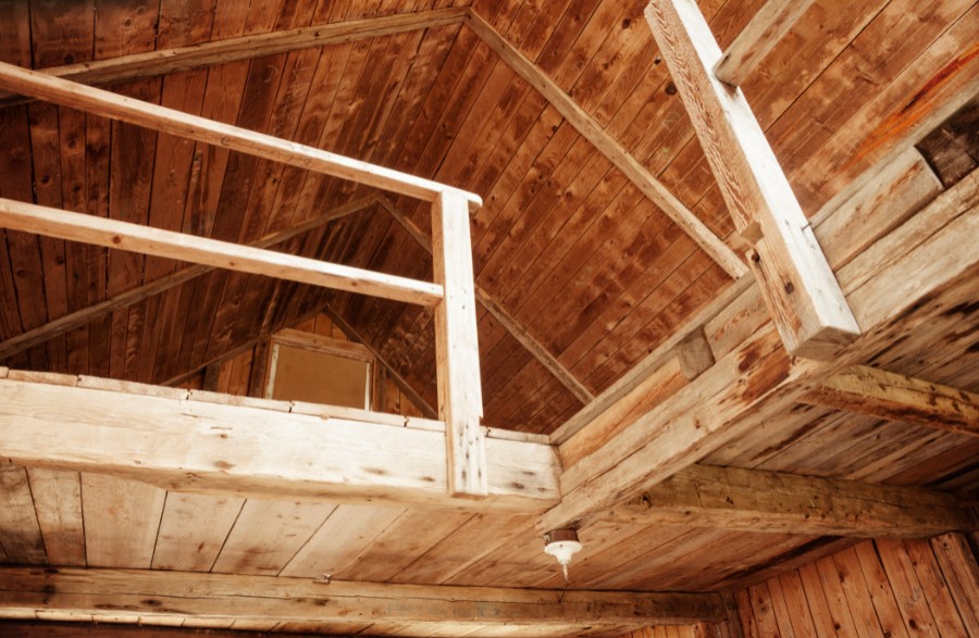 Pole Barn Interior