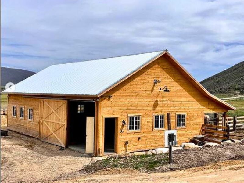 Pole Barns Modern Farm