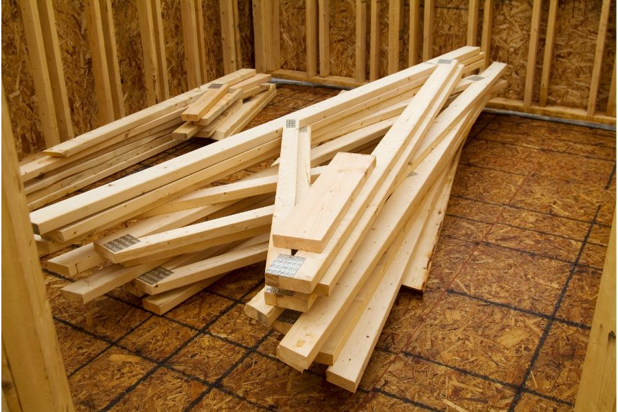 Materials for pole barn kits