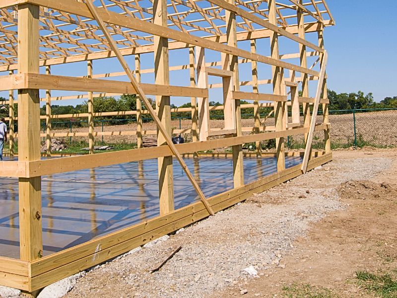 pole barn posts