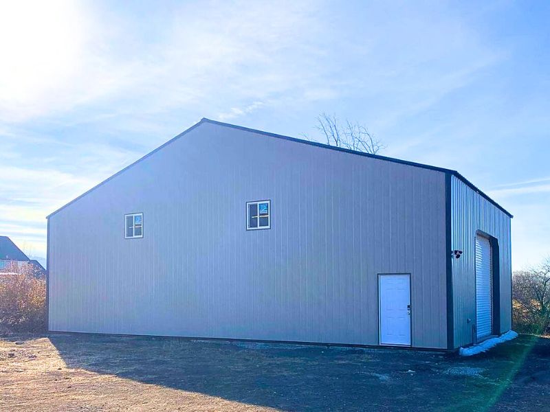 pole barn pool house